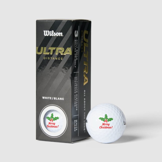 Joyeux Noël coutume balle de golf set boîte cadeau (Emballage)