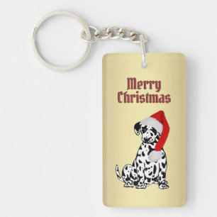 Joyeux Noël Dalmatien Dog Gold
