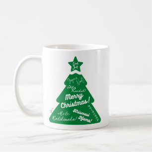 Joyeux Noël dans beaucoup de langues Mug