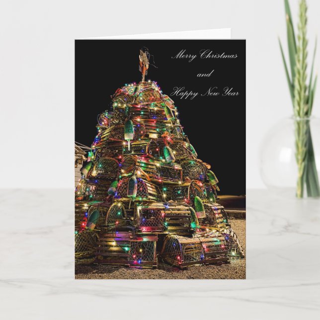 Joyeux Noël de la carte Maine (Devant)