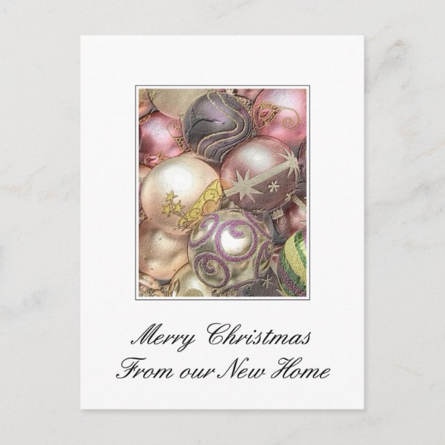 Joyeux Noël de la nouvelle carte d'accueil (Devant)