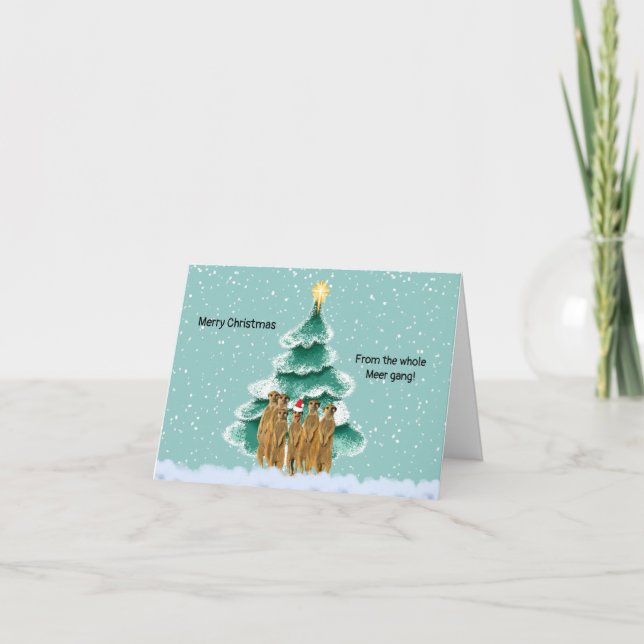Joyeux Noël de la part de la carte de famille (Devant)