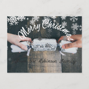 Joyeux Noël des cartes postales nommées faites sur