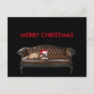 Joyeux Noël drôle Carte postale ironique