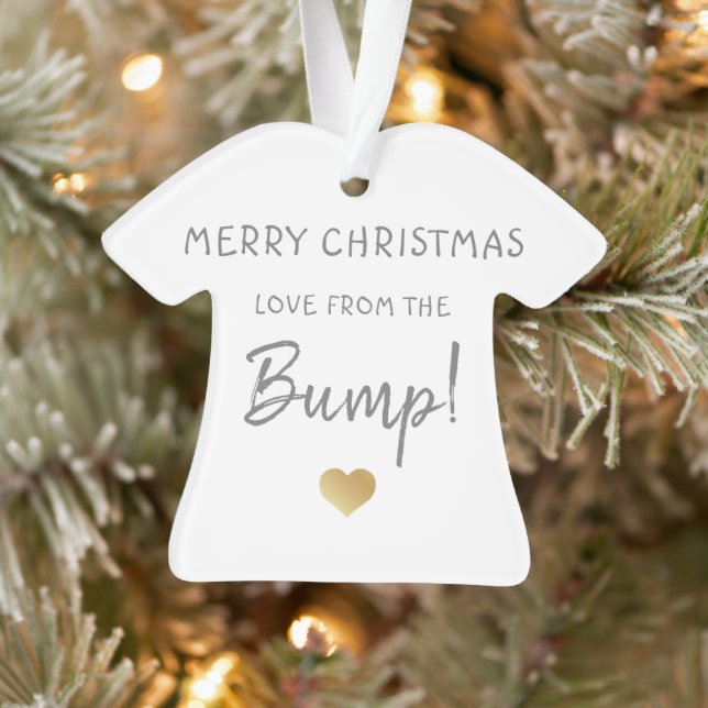 joyeux Noël du coeur doré de la petite bosse (Arbre)