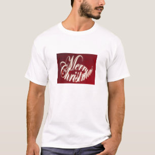 Joyeux Noël en T-shirt enfant rouge