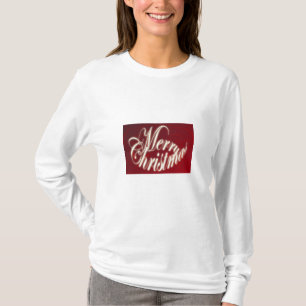 Joyeux Noël en T-shirt rouge
