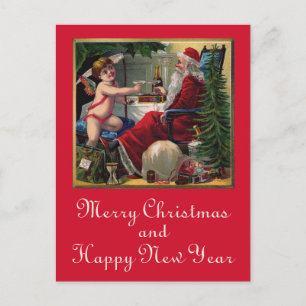 Joyeux Noël et Bonne année Carte postale