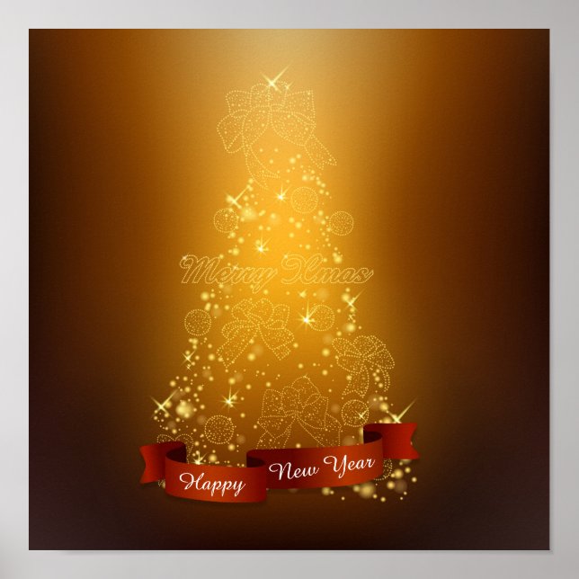 Joyeux Noël Et Bonne Année Poster (Devant)