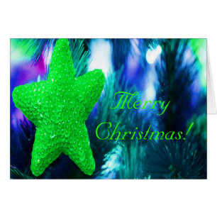 Joyeux Noël étoile verte