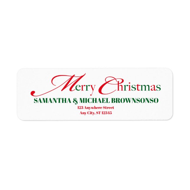 Joyeux Noël Famille Maison Script (Devant)