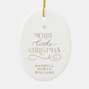 Joyeux Noël Fête Nouvel Ornement de bébé