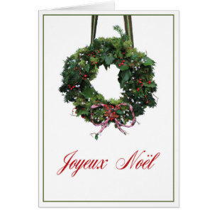 Joyeux Noël French Christmas card