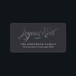 Joyeux Noel French Christmas Label<br><div class="desc">Christmas themed address and favour labels.</div>