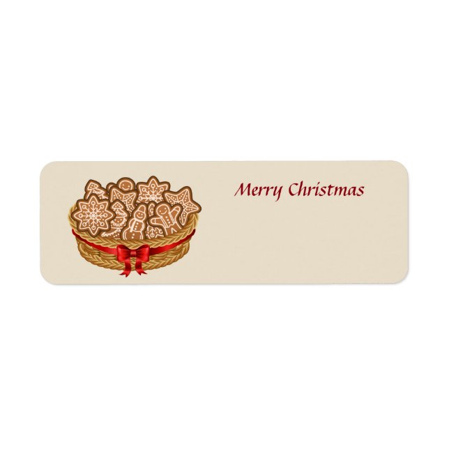 Joyeux Noël Gingerbread Cookies (Devant)