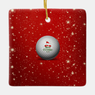 Joyeux Noël Golf Ball Ornement