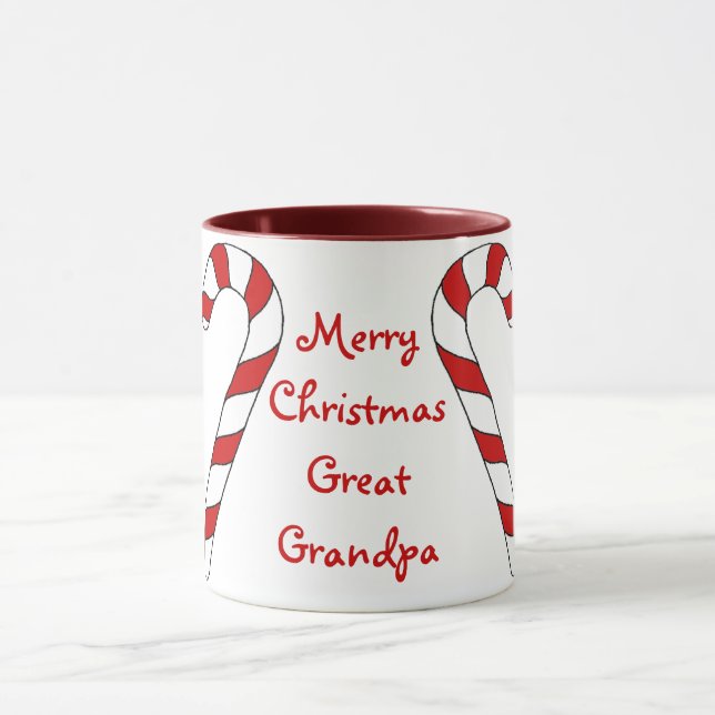 Joyeux Noël Grand grand-père Mug par Janz (Centre)
