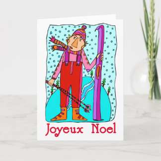 Joyeux Noel Greeting Cards