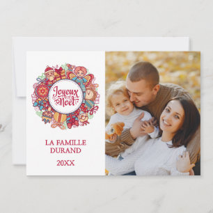 Joyeux Noel Holiday Card