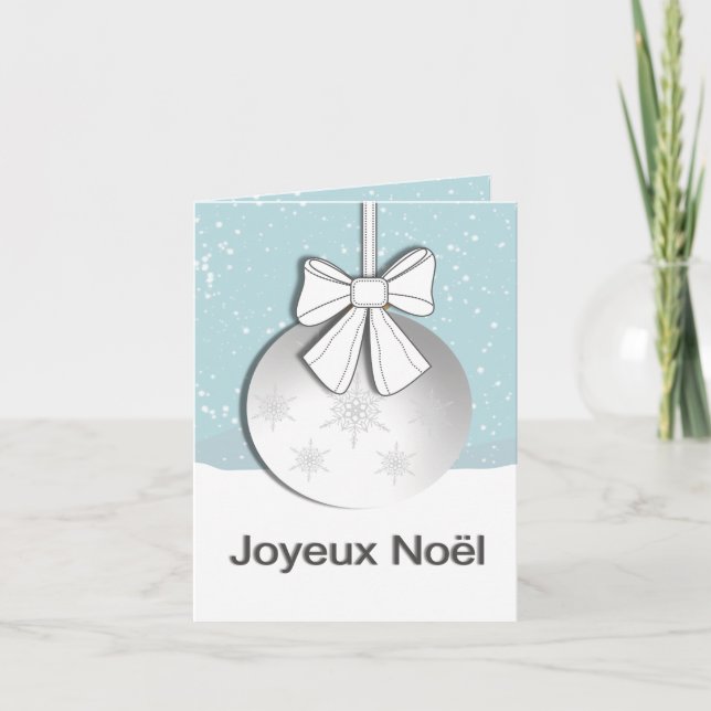 Joyeux Noel Holiday Card (Front)