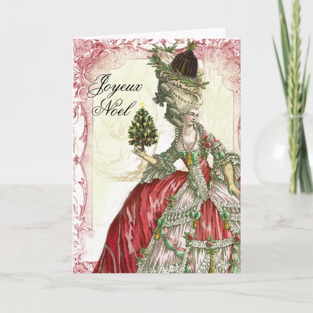 Joyeux Noel Holiday Card (Front)