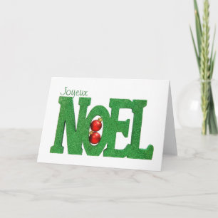 Joyeux Noel Holiday Card