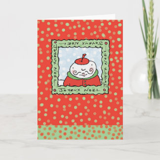 Joyeux Noel Holiday Card