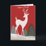 Joyeux Noël! Holiday Card<br><div class="desc">Élégant,  simple,  et une belle carte avec des vœux les plus chaleureux.</div>