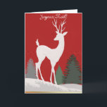 Joyeux Noël! Holiday Card<br><div class="desc">Élégant,  simple,  et une belle carte avec des vœux les plus chaleureux.</div>