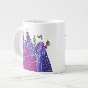 Joyeux Noël - Hommes Sages Jumbo Mug
