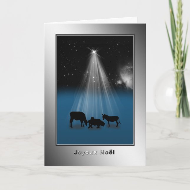 Joyeux Noël, "Joyeux Noël," carte française (Devant)