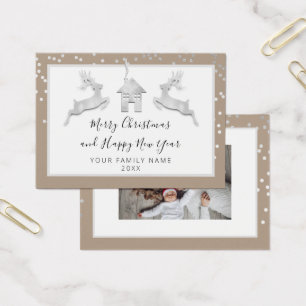 Joyeux Noël Joyeux Nouvel An Nom Blanc ivoire