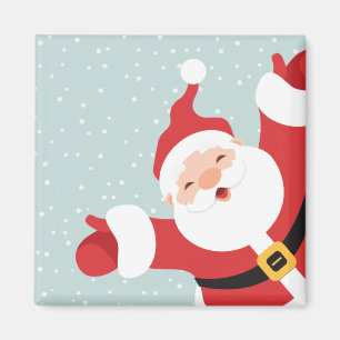 Joyeux Noël joyeux Père Noël Magnet