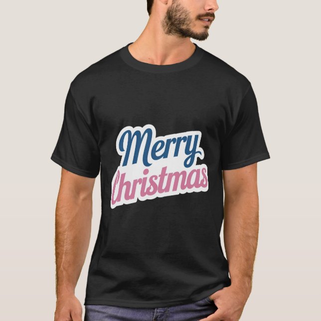 Joyeux Noël Joyful Spirit T-shirt Homme (Devant)