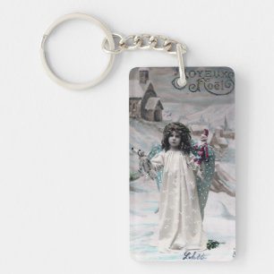 Joyeux Noel Keychain