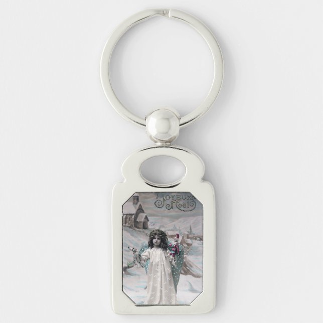 Joyeux Noel  Keychain (Front)