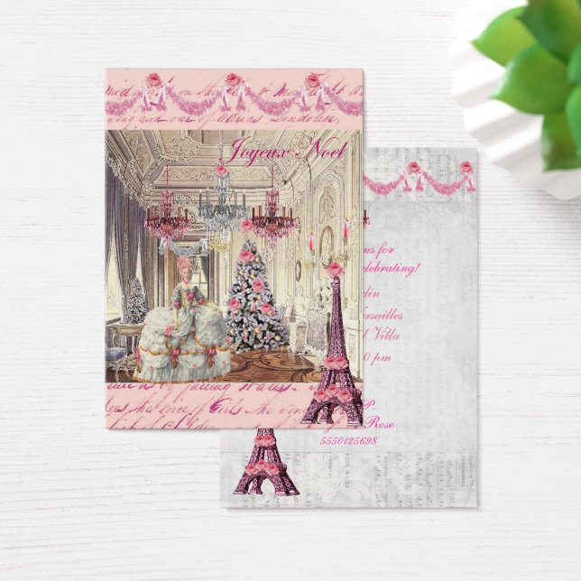 Joyeux Noel Marie Antoinette Palace de Versailles (Desk)