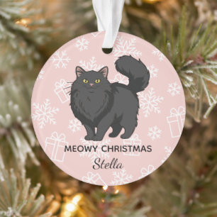 "Joyeux Noël Miaou" Maman Chat Noir Personnalisé