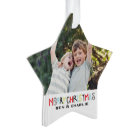 Joyeux Noël | Monogramme de l'ornement étoilé