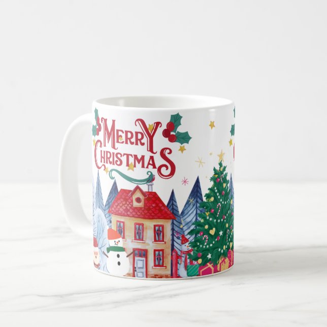 Joyeux Noël Mug (Devant gauche)