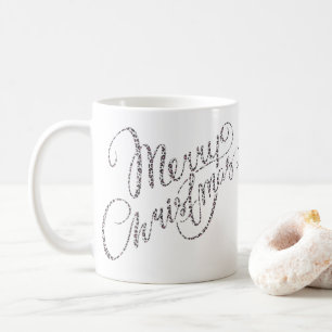 Joyeux Noël - Mug Empreinte de léopard rose