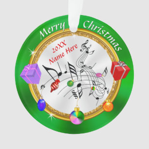 Joyeux Noël, musique personnalisée, ornement