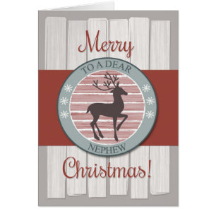 Joyeux Noël Nephew, clôture rustique & rennes