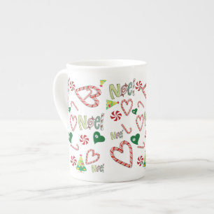 Joyeux Noël, Noel Bone China Mug