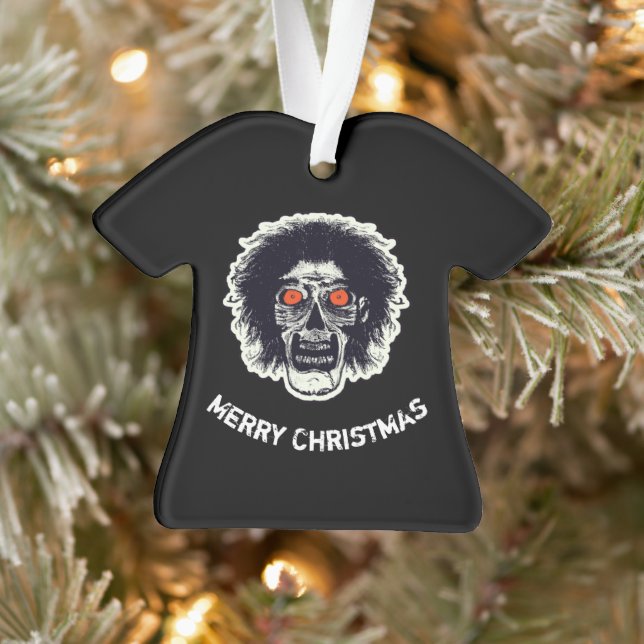 Joyeux Noël Orange Eyes Zombie (Arbre)