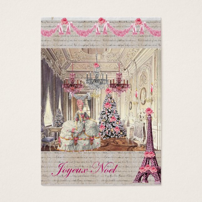 Joyeux Noel Palace de Versailles Marie Antoinette (Front)