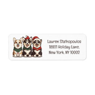 Joyeux Noël Pembroke Welsh Corgi Chiens