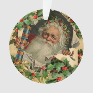 Joyeux Noël Père Noël classique antique