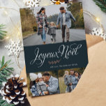 "Joyeux Noel" Photo Gallery of Three Holiday Card<br><div class="desc">Personalize these beautiful and modern Christmas or winter holiday cards with your family photos and personal message.</div>