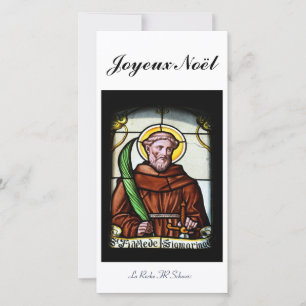 Joyeux Noël photomap Holiday Card